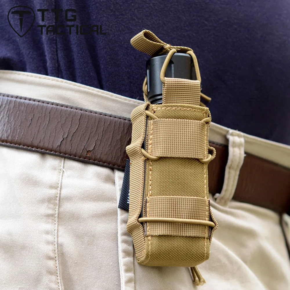 TTGTACTICAL Open-Top Single Pistol Mag Pouch Adjustable Magazine Holder for M1911 92F Glock USP
TTGTACTICAL Open-Top Single Pistol Mag Pouch Adjustable Magazine Holder for M1911 92F Glock USP