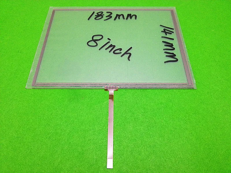 New 8.0 inch 4wire Resistive touch panel for 4wire Resistive 183mm*141mm touch panel Free shipping
New 8.0 inch 4wire Resistive touch panel for 4wire Resistive 183mm*141mm touch panel Free shipping
