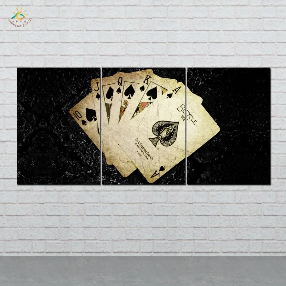 Picture And Poster Canvas Painting Modern Wall Art Print Pop Art Cards Poker Game Wall Pictures For Living Room 3 PIECES
Picture And Poster Canvas Painting Modern Wall Art Print Pop Art Cards Poker Game Wall Pictures For Living Room 3 PIECES
