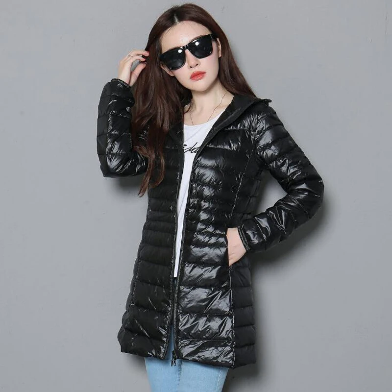 2018 plus size 5XL Woman Slim Hooded Down Jacket Woman Warm Down Coat Women Ultra Light 90% White Duck long Down Jacket RE0789
2018 plus size 5XL Woman Slim Hooded Down Jacket Woman Warm Down Coat Women Ultra Light 90% White Duck long Down Jacket RE0789