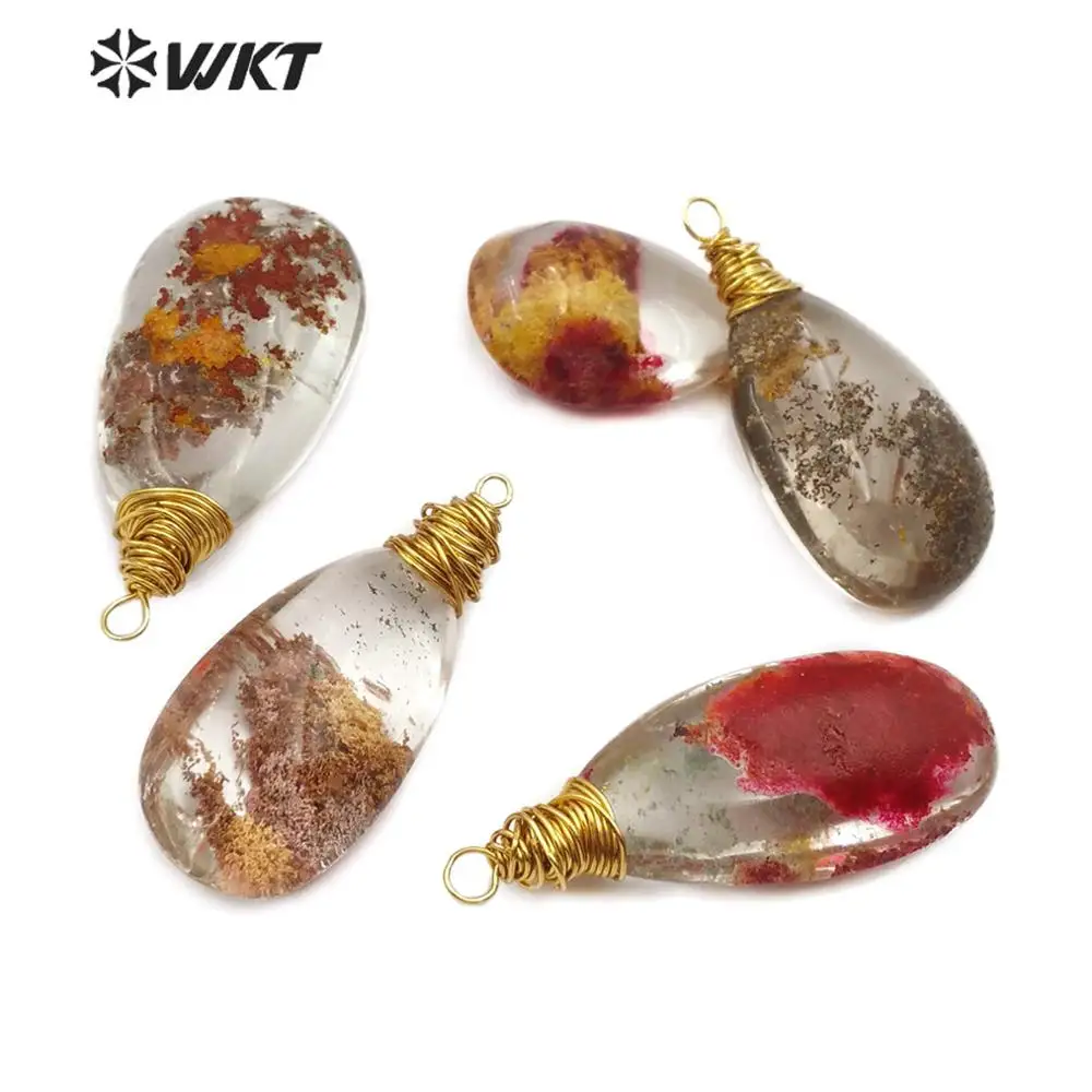 WT-P1454 WKT золотая проволока, натуральный кристалл, подвеска в форме капли воды, женское модное ожерелье, ювелирные изделия ручной работы
WT-P1454 WKT золотая проволока, натуральный кристалл, подвеска в форме капли воды, женское модное ожерелье, ювелирные изделия ручной работы