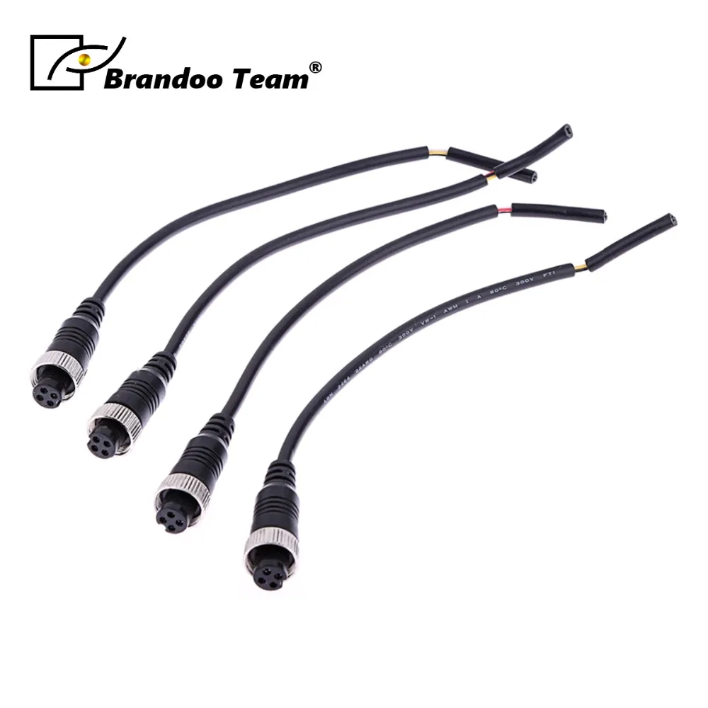 Aviation head extension line 4Pin car aviation female head line,one package include 4pcs cable
Aviation head extension line 4Pin car aviation female head line,one package include 4pcs cable