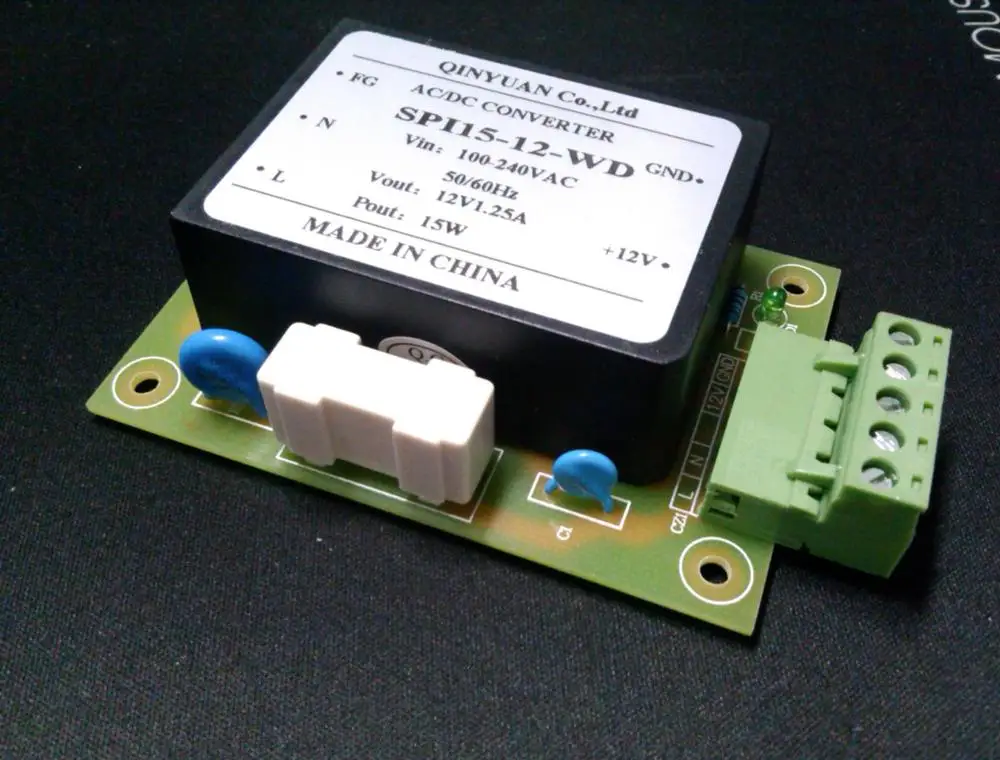Power module 220V 12V 1.25A 15W SPI15-12 explosion-proof monitoring special industrial grade
Power module 220V 12V 1.25A 15W SPI15-12 explosion-proof monitoring special industrial grade