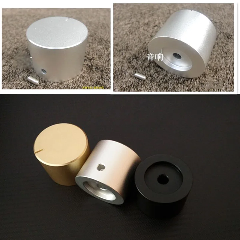 KYYSLB 40*30MM Volume Potentiometer Knob CD Amplifier Chassis Switch Instrument All Aluminum Solid Knobs
KYYSLB 40*30MM Volume Potentiometer Knob CD Amplifier Chassis Switch Instrument All Aluminum Solid Knobs