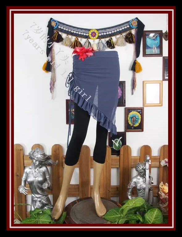 Transparent Thin Gothic Tribal Belly Dance Over Skirt Mini With Ruffle BQ136-141
Transparent Thin Gothic Tribal Belly Dance Over Skirt Mini With Ruffle BQ136-141