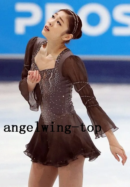 Custom Ice Skating Dresses Girls Competition Figure Skating Dress Long Sleeves Women Ice Dress Free Shipping U75
Custom Ice Skating Dresses Girls Competition Figure Skating Dress Long Sleeves Women Ice Dress Free Shipping U75