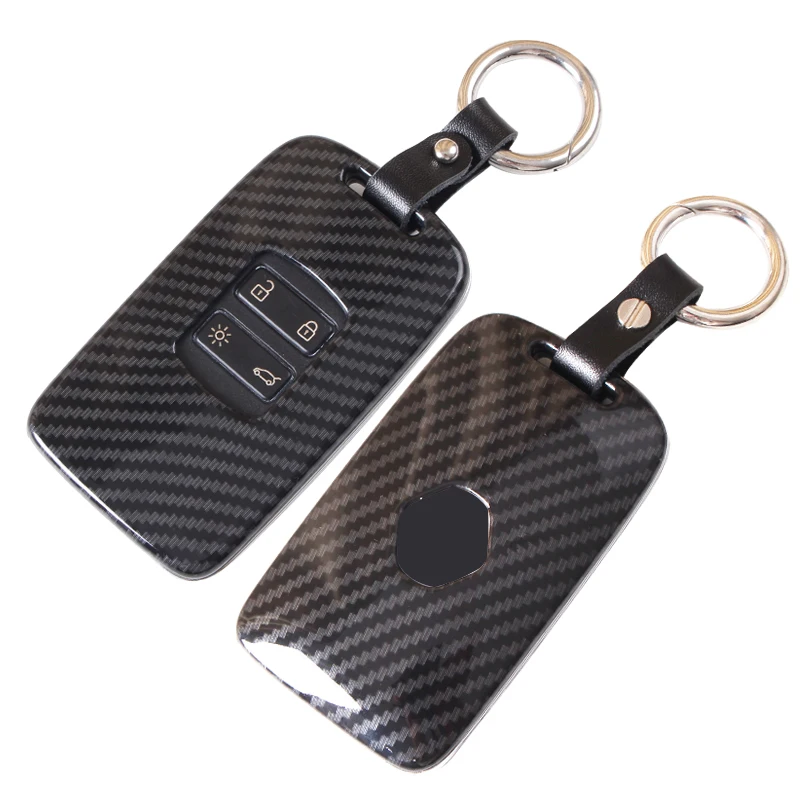 NEW High Quality Car ABS Carbon Fiber Key Case Cover Chain For Renault Fluence Duster Megane Kadjar Clio Accessories
NEW High Quality Car ABS Carbon Fiber Key Case Cover Chain For Renault Fluence Duster Megane Kadjar Clio Accessories