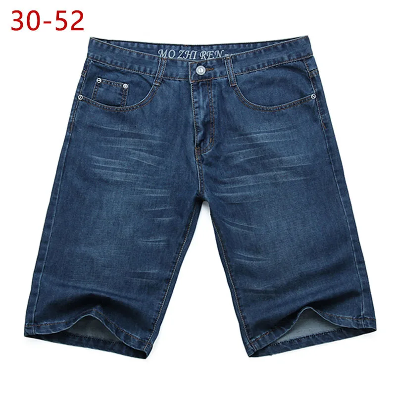 Plus Size 30-52 Men Thin Jeans Shorts Summer Big Size Male Classic Casual Cotton Stretch Beach Bermuda Baggy Short Denim Trouser
Plus Size 30-52 Men Thin Jeans Shorts Summer Big Size Male Classic Casual Cotton Stretch Beach Bermuda Baggy Short Denim Trouser