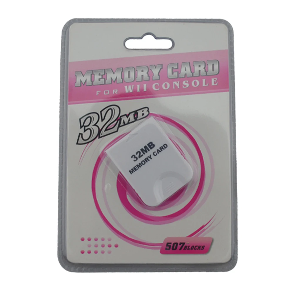 100pcs wholesale 32MB Memory Storage Card Saver for Wii for GameCube Xmas Gift
100pcs wholesale 32MB Memory Storage Card Saver for Wii for GameCube Xmas Gift