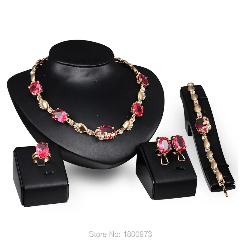 Fine African Beads Jewelry Sets For Women Crystal Necklace/Bracelet/Earrings/Ring Party Bridal Wedding Dress Accessories
Fine African Beads Jewelry Sets For Women Crystal Necklace/Bracelet/Earrings/Ring Party Bridal Wedding Dress Accessories