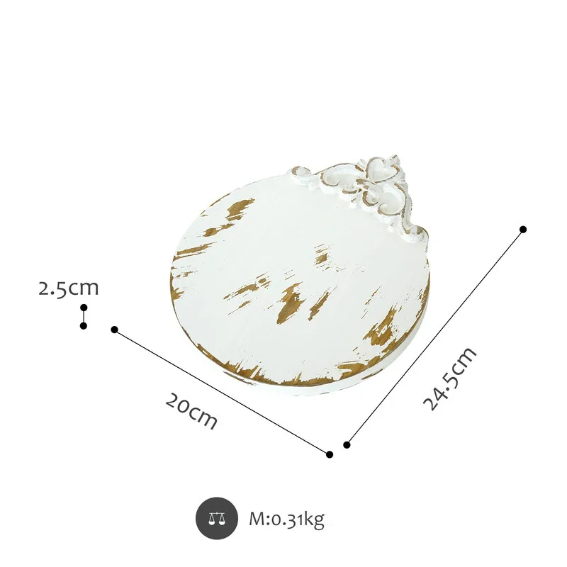 2022 Wood Tray Food Preservation Tray Vintage Simple French Royal Relief Old Finish Round Romantic Container Cake Holder
2022 Wood Tray Food Preservation Tray Vintage Simple French Royal Relief Old Finish Round Romantic Container Cake Holder