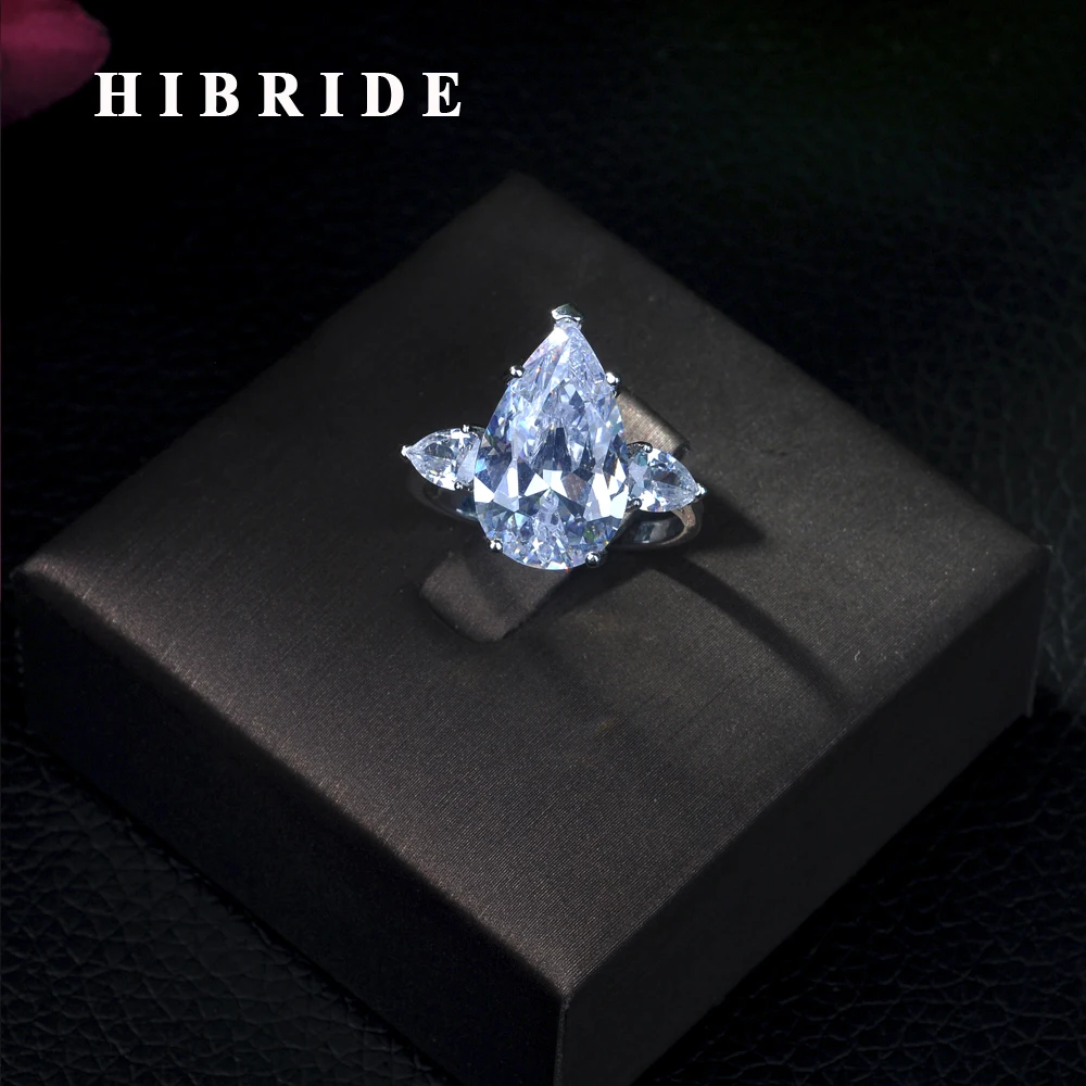 HIBRIDE Famous Designer Trendy Women Jewelry Big Cubic Zirconia Wedding Engagement Crown Rings For Brides R-14
HIBRIDE Famous Designer Trendy Women Jewelry Big Cubic Zirconia Wedding Engagement Crown Rings For Brides R-14