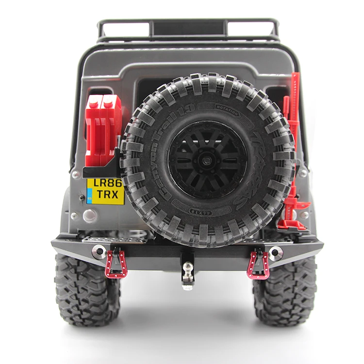 HR Aluminum Rear Bumper with LED Light Buckets and Tow Shackles for Traxxas Trx4 Axial Scx10-II
HR Aluminum Rear Bumper with LED Light Buckets and Tow Shackles for Traxxas Trx4 Axial Scx10-II
