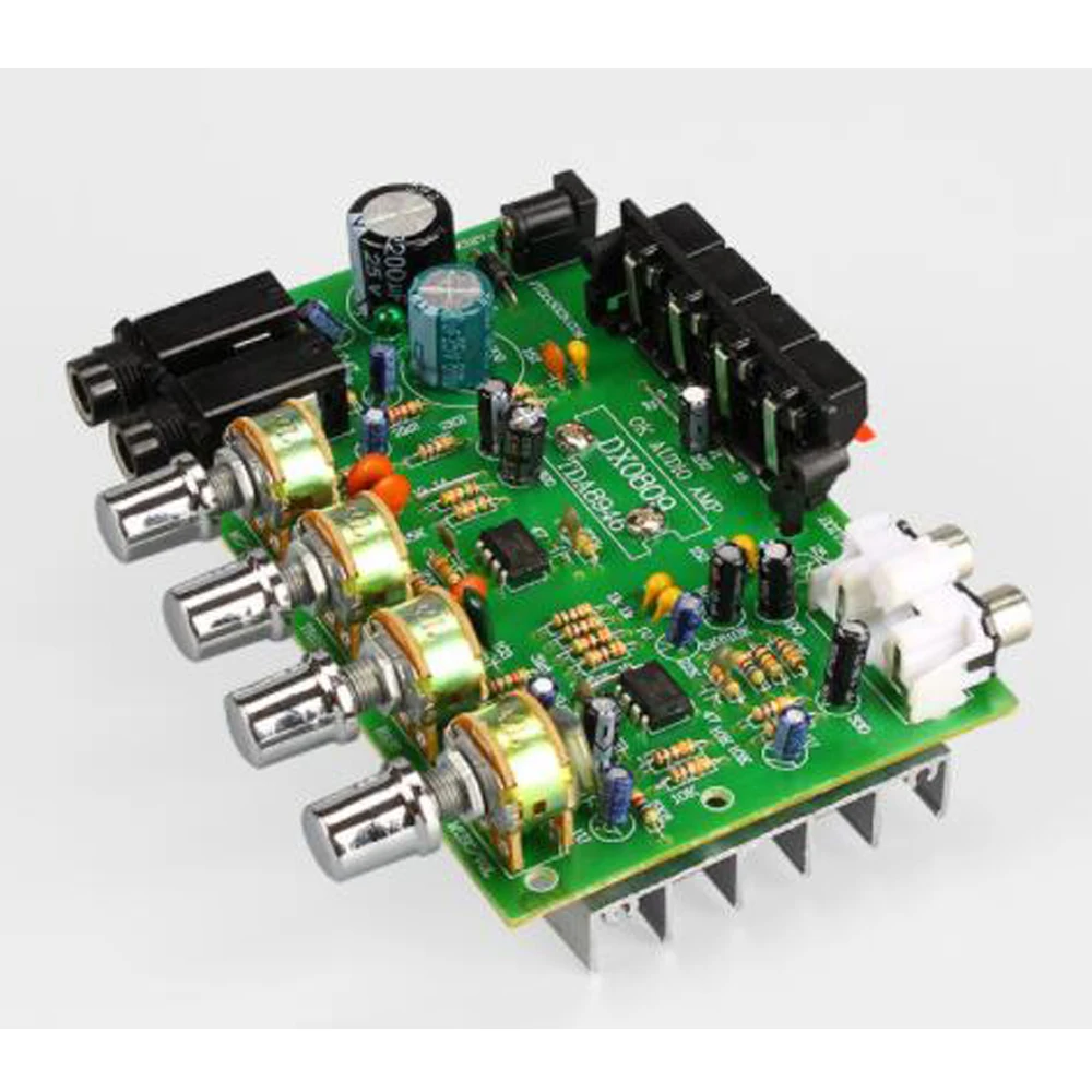 2.0 Power Amplifier 40W*2 DC12V With Microphone Dual Channel Power Amplifier Board PCB DIY
2.0 Power Amplifier 40W*2 DC12V With Microphone Dual Channel Power Amplifier Board PCB DIY