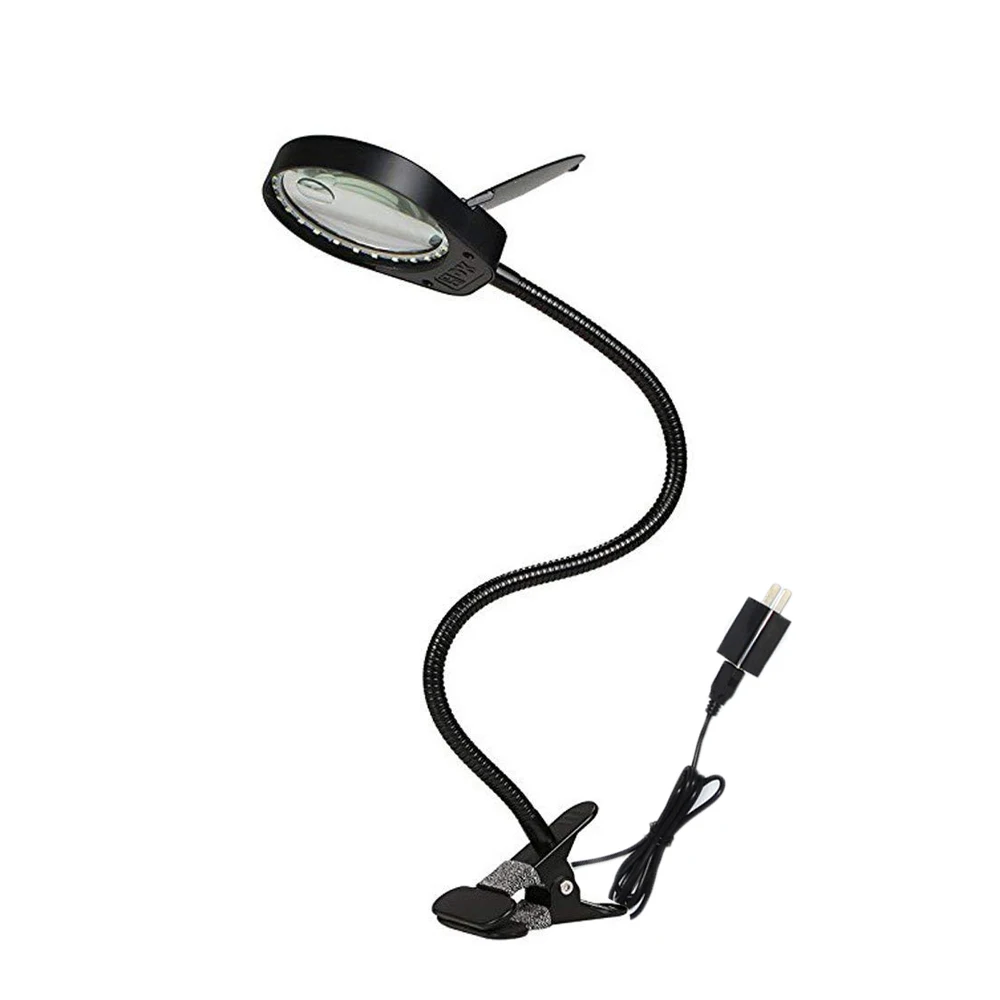 PDOK Hot Magnifier Flexible Neck Magnifying Desk Table Clamp Metal Hose 8X 100mm Lens Loupe Repair Magnifier 
PDOK Hot Magnifier Flexible Neck Magnifying Desk Table Clamp Metal Hose 8X 100mm Lens Loupe Repair Magnifier