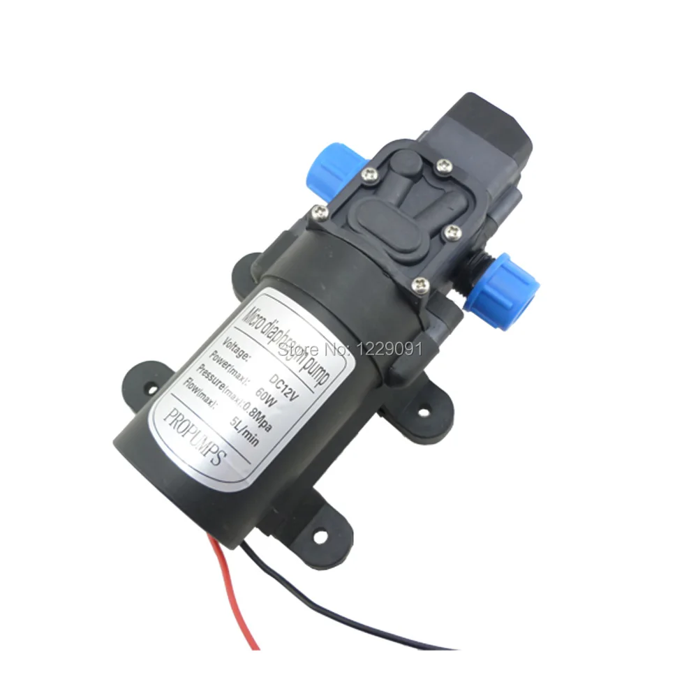 DC 12 volt 24v 60W 5L/min small Water Pump Automatic pressure switch control self priming high pressure water pump
DC 12 volt 24v 60W 5L/min small Water Pump Automatic pressure switch control self priming high pressure water pump