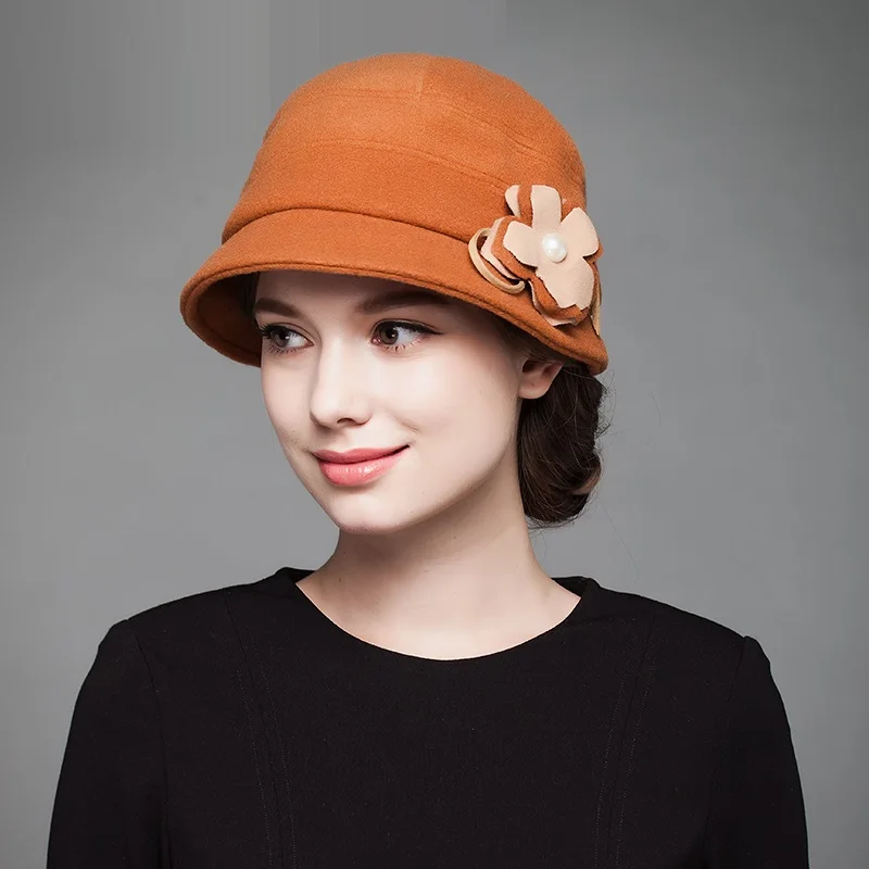 New Arrival Women Winter Wool Hat Lady Fashion England Style Woolen Cap Adult Fashionable Flower Warm Keeping Basin Cap B-7556
New Arrival Women Winter Wool Hat Lady Fashion England Style Woolen Cap Adult Fashionable Flower Warm Keeping Basin Cap B-7556