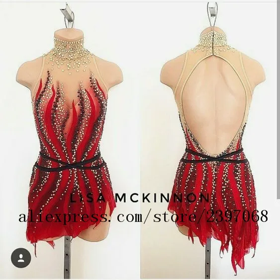 Custom Figure Skating Dresses Women Competition Skating Dresses Girls Ice Skating Dress Red New 2018 Free Shipping F53
Custom Figure Skating Dresses Women Competition Skating Dresses Girls Ice Skating Dress Red New 2018 Free Shipping F53
