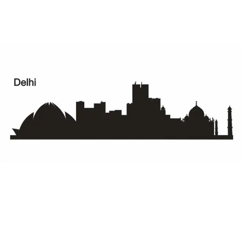 DELHI City Decal Landmark Skyline Wall Stickers Sketch Decals Poster Parede Home Decor Sticker
DELHI City Decal Landmark Skyline Wall Stickers Sketch Decals Poster Parede Home Decor Sticker