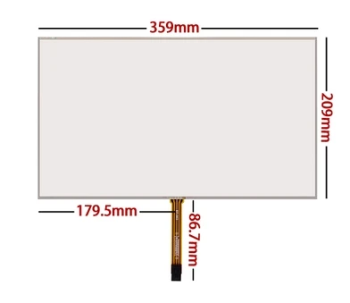 359*209 new 15.6 inch touch screen notebook LCD resistor four line handwriting thickening industrial grade glass
359*209 new 15.6 inch touch screen notebook LCD resistor four line handwriting thickening industrial grade glass