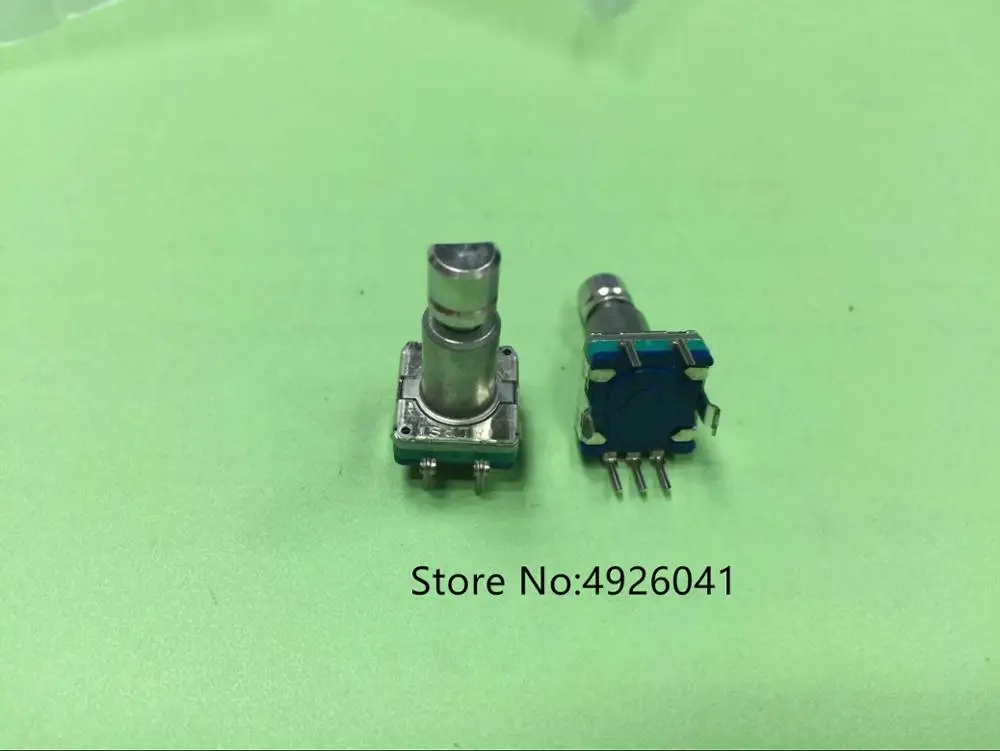 Кодировщик EC11E15244G4, позиционный номер 30, Импульсный номер 15 с переключателем
Кодировщик EC11E15244G4, позиционный номер 30, Импульсный номер 15 с переключателем