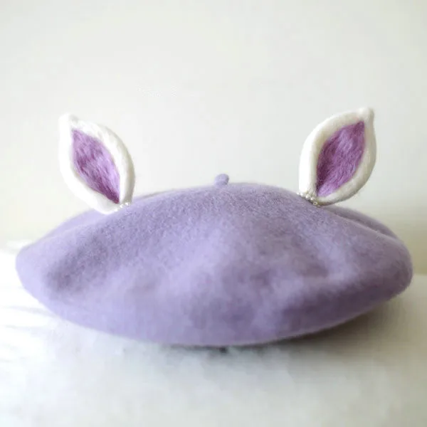Princess sweet lolita Hat custom for 5-10days Japanese Christmas Purple rabbit manual wool beret MZ15
Princess sweet lolita Hat custom for 5-10days Japanese Christmas Purple rabbit manual wool beret MZ15