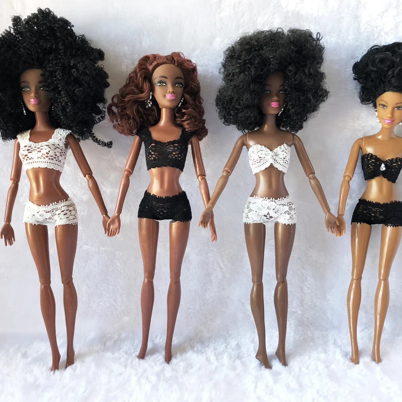 1/6 BJD 11 Joint 12 Joint Black Nude Doll with Head Hair and Cloth Doll 29cm 1/6 Doll for Girl Gift Doll Accessories
1/6 BJD 11 Joint 12 Joint Black Nude Doll with Head Hair and Cloth Doll 29cm 1/6 Doll for Girl Gift Doll Accessories