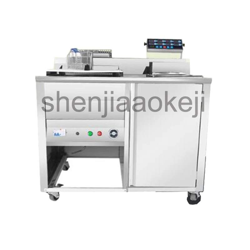 Commercial electric fryer stainless steel frying machine mobile electric chicken steak snack car 220v 6000w 1pc
Commercial electric fryer stainless steel frying machine mobile electric chicken steak snack car 220v 6000w 1pc