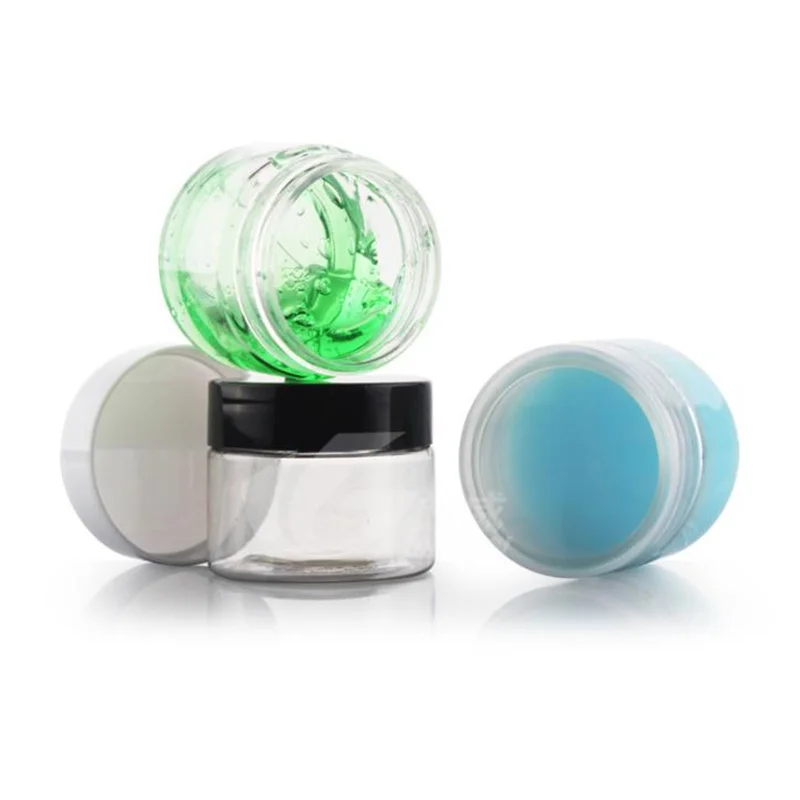 20g/ml Clear Lucency Plastic PET Empty Bottle with Inner Cap Cream Bath salt Empty Cosmetic Containers F20172612
20g/ml Clear Lucency Plastic PET Empty Bottle with Inner Cap Cream Bath salt Empty Cosmetic Containers F20172612