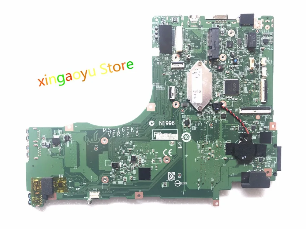Материнская плата для ноутбука MSI GX60, модель 16fk1 VER2.0 DDR3 100%, протестирована
Материнская плата для ноутбука MSI GX60, модель 16fk1 VER2.0 DDR3 100%, протестирована