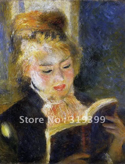 Oil Painting Reproduction on linen canvas,woman reading by pierre auguste renoir,Free Shipping,handmade,Museum quality
Oil Painting Reproduction on linen canvas,woman reading by pierre auguste renoir,Free Shipping,handmade,Museum quality