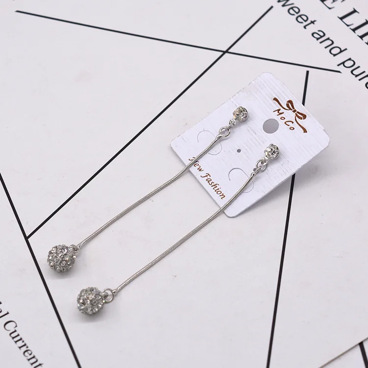 Fashion Ball Long Earrings for woman Pendientes mujer серьги женские boucle d’oreille femmes
Fashion Ball Long Earrings for woman Pendientes mujer серьги женские boucle d’oreille femmes