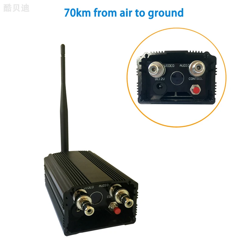 10KM Long Range Wireless Video Transmitter 1.2GHz wireless video transmitter for drone 4 Channel 5W FPV Transmitter
10KM Long Range Wireless Video Transmitter 1.2GHz wireless video transmitter for drone 4 Channel 5W FPV Transmitter