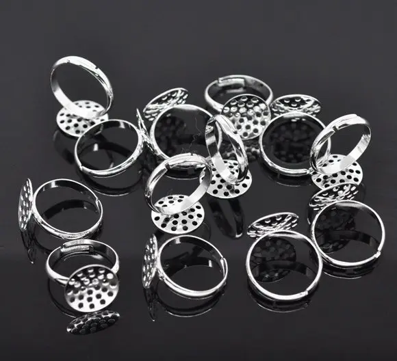 free shipping!!!!!500pcs/lot Adjustable Silver Plated Ring Base Blank Findings 19mm base 14mm
free shipping!!!!!500pcs/lot Adjustable Silver Plated Ring Base Blank Findings 19mm base 14mm