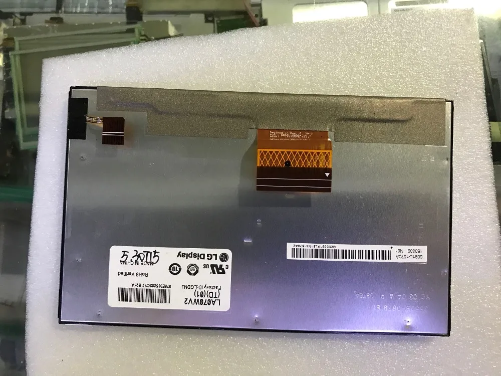 original new New 77 inch LCD screen Car screen: LA070WV2 (TD) (01)
original new New 77 inch LCD screen Car screen: LA070WV2 (TD) (01)