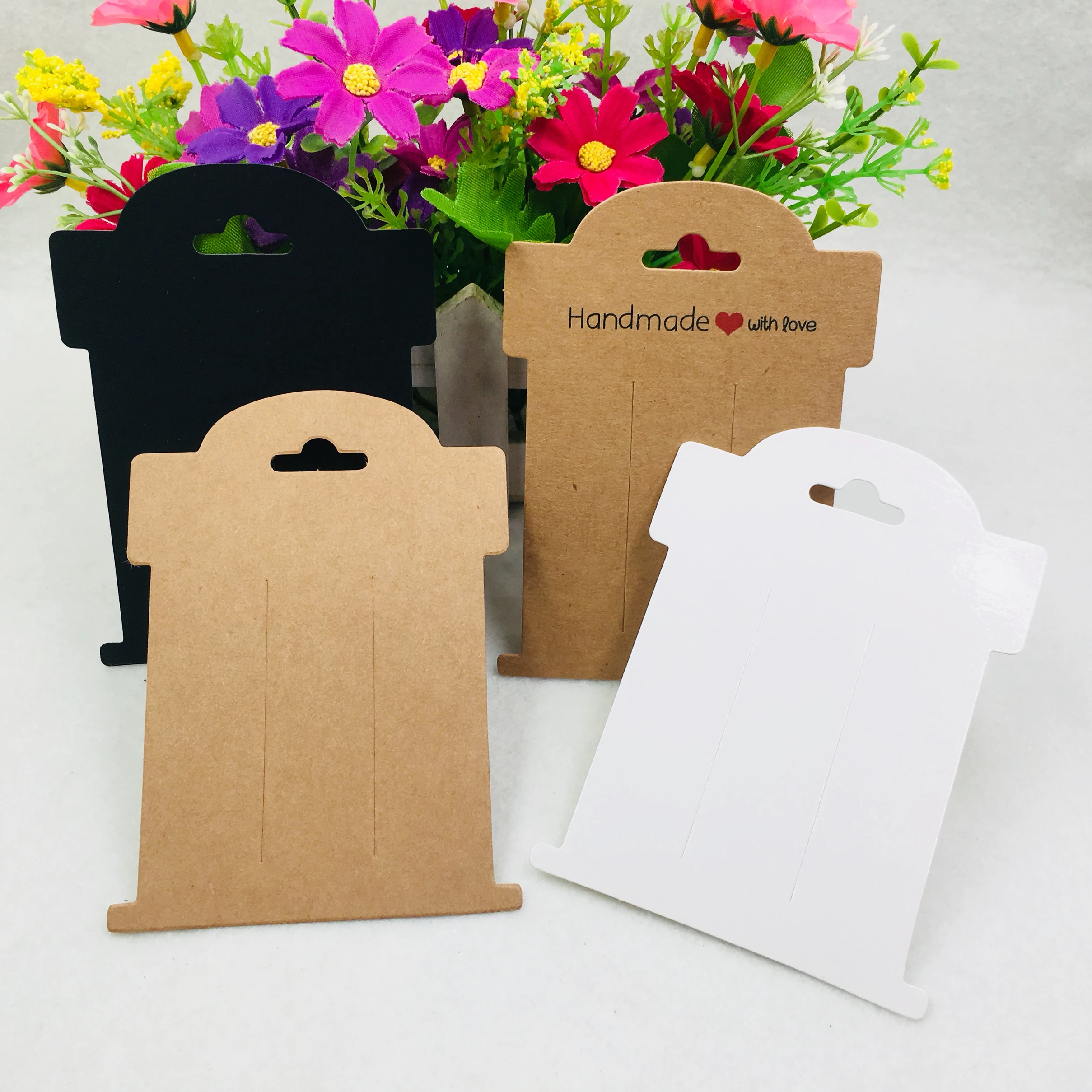 Fashion Jewelry Hairpin Displays Irregular Shape Kraft Card Paper Hair Accessories and Brooch Packaging Cards 50pcs/lot
Fashion Jewelry Hairpin Displays Irregular Shape Kraft Card Paper Hair Accessories and Brooch Packaging Cards 50pcs/lot