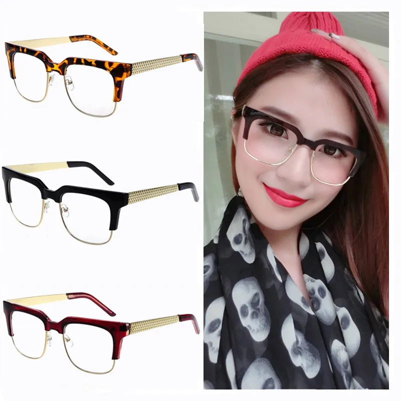 2022New MoneySemi-rim Vintage Large Square Eyeglasses Frame For Women Textured Metal Frames Adjustable Nose Pad
2022New MoneySemi-rim Vintage Large Square Eyeglasses Frame For Women Textured Metal Frames Adjustable Nose Pad