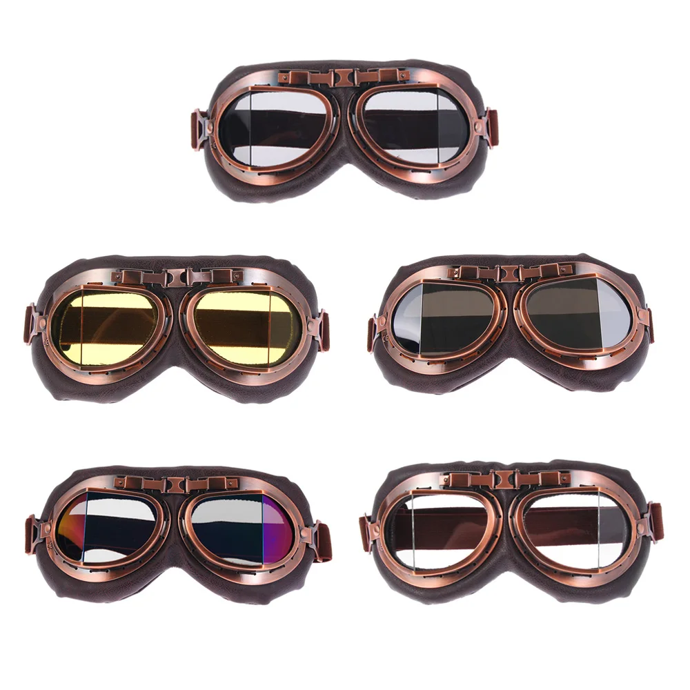 Retro Vintage Motorbike Classic Goggles Motorcycle Goggles Glasses Protection Eyewear UV Protection Windproof Glasses
Retro Vintage Motorbike Classic Goggles Motorcycle Goggles Glasses Protection Eyewear UV Protection Windproof Glasses