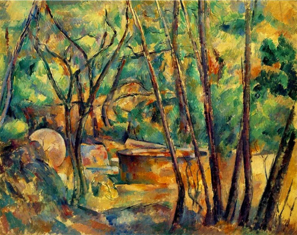 100% hand made Oil Painting Reproduction on linen canvas,millstone-and-cistern-under-trees by paul Cezanne,oil paintings
100% hand made Oil Painting Reproduction on linen canvas,millstone-and-cistern-under-trees by paul Cezanne,oil paintings