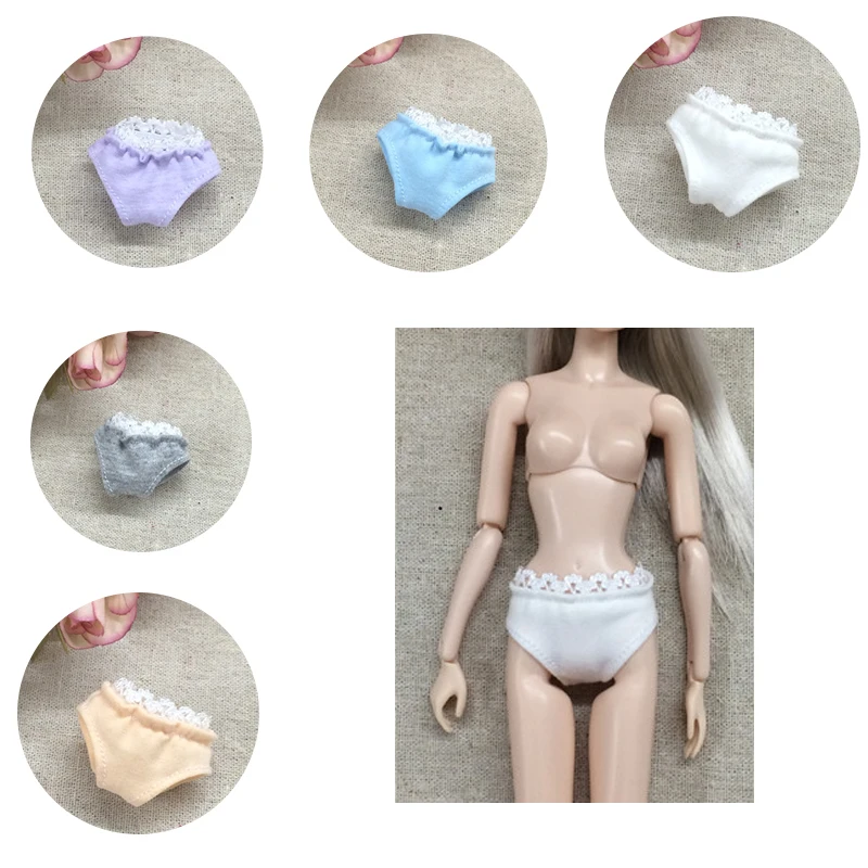 5 шт. симпатичное Нижнее белье 5 цветов кружевные подштанники для Blyth, Momoko, Obistu, аксессуары для кукол
5 шт. симпатичное Нижнее белье 5 цветов кружевные подштанники для Blyth, Momoko, Obistu, аксессуары для кукол
