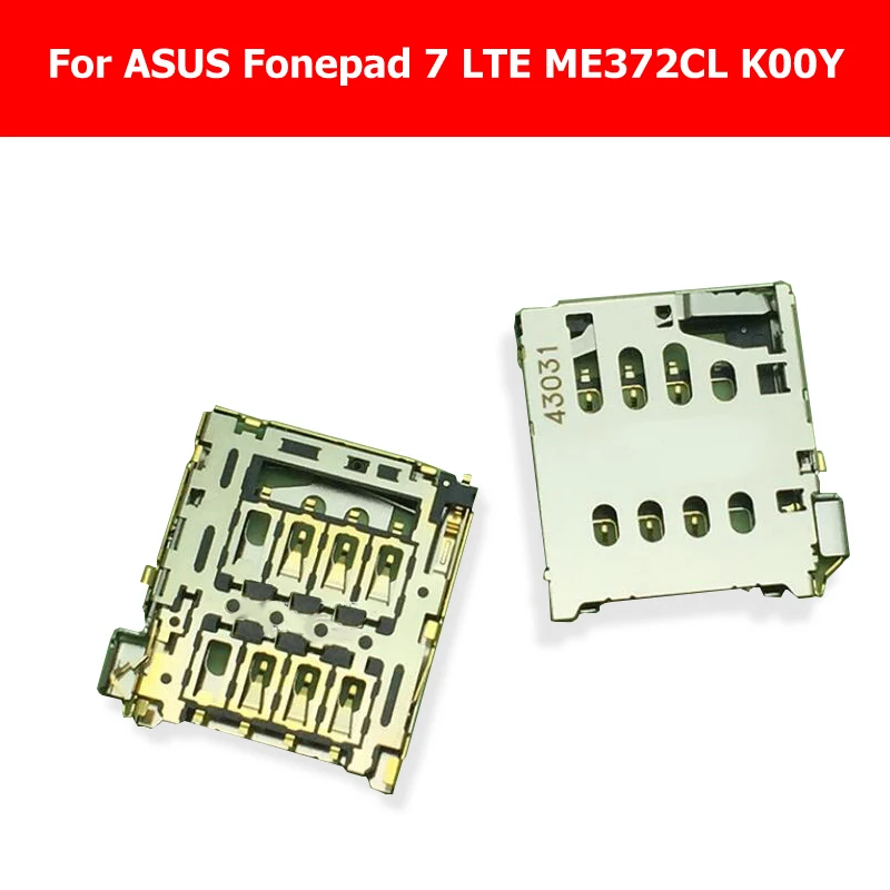 Подлинный лоток для Sim-карты для ASUS Fonepad 7 LTE ME372CL K00Y, слот для Sim-карты, держатель, разъем для замены планшета
Подлинный лоток для Sim-карты для ASUS Fonepad 7 LTE ME372CL K00Y, слот для Sim-карты, держатель, разъем для замены планшета