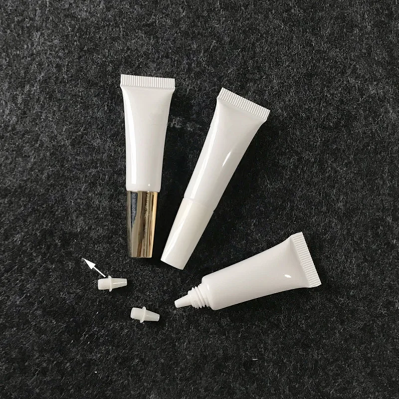 100pcs mini 5ml Empty BB Cream Plastic Tube White Color Bottle Silver Electroplate Cap cosmetic packaging tubes squeeze bottles
100pcs mini 5ml Empty BB Cream Plastic Tube White Color Bottle Silver Electroplate Cap cosmetic packaging tubes squeeze bottles