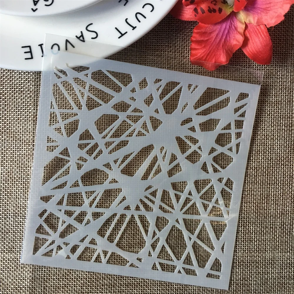 5 "геометрические радиальные линии DIY, слойные трафареты, настенная живопись, раскраска для скрапбукинга рельефная декоративная альбомная бумага Card шаблон
5 "геометрические радиальные линии DIY, слойные трафареты, настенная живопись, раскраска для скрапбукинга рельефная декоративная альбомная бумага Card шаблон