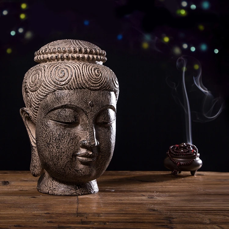 Chinese Zen Buddha Head Home Decor Southeast Asia Thailand Guanyin Thai Restaurant Home Decoration Avalokitesvara Buddha Statue
Chinese Zen Buddha Head Home Decor Southeast Asia Thailand Guanyin Thai Restaurant Home Decoration Avalokitesvara Buddha Statue
