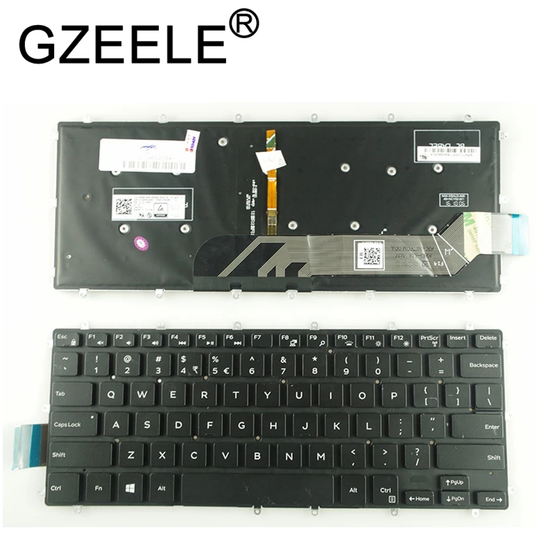 GZEELE New English laptop keyboard for Dell Vostro 14 5468 5471 7466 5368 7460 7560 backlight
GZEELE New English laptop keyboard for Dell Vostro 14 5468 5471 7466 5368 7460 7560 backlight