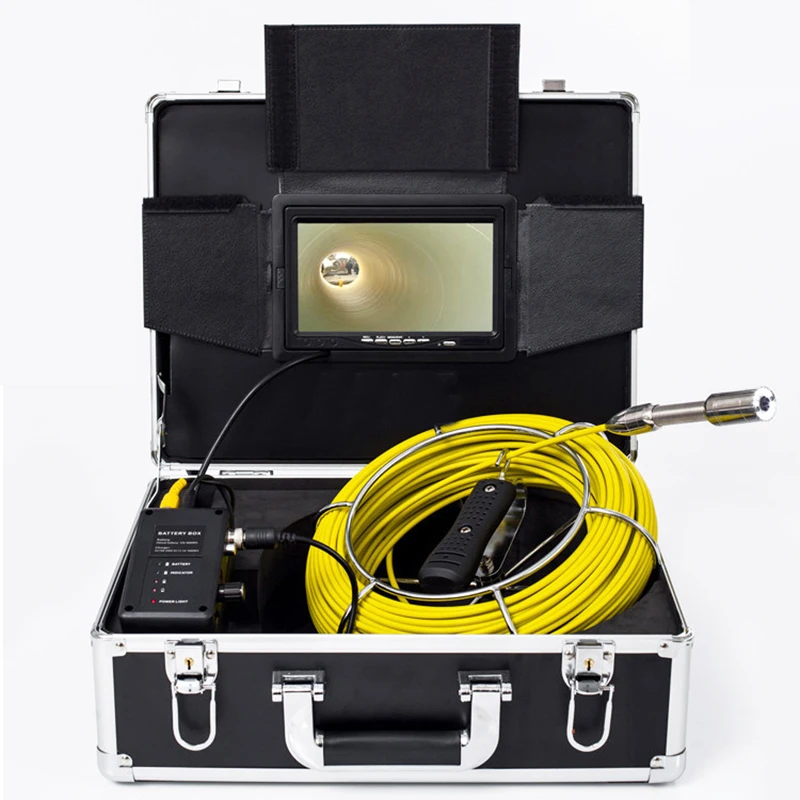 1000TVL 23mm Lens Snake Industrial Endoscope 7" LCD 20M Cable Waterproof Handheld Sewer Pipe Drain Video Inspection System
1000TVL 23mm Lens Snake Industrial Endoscope 7" LCD 20M Cable Waterproof Handheld Sewer Pipe Drain Video Inspection System