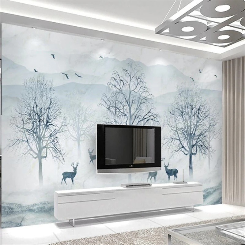 wellyu Marble pattern Nordic abstract forest Elk TV background wall decoration painting custom large mural green wallpaper
wellyu Marble pattern Nordic abstract forest Elk TV background wall decoration painting custom large mural green wallpaper
