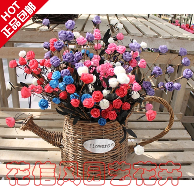 Genuine pastoral style handmade basket shower flower pot plant storage wholesale
Genuine pastoral style handmade basket shower flower pot plant storage wholesale