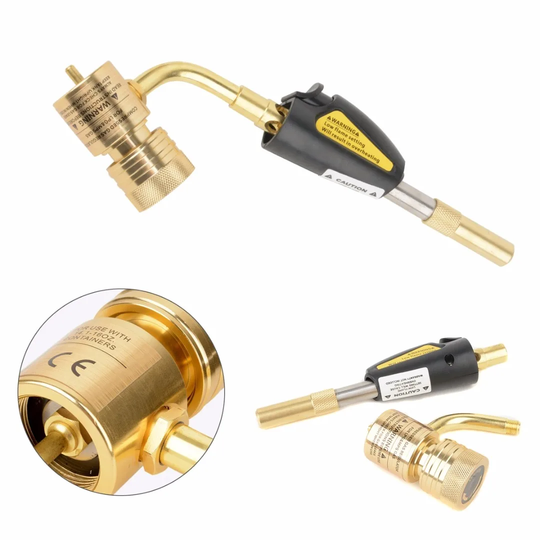 Gas Self Ignition Turbo Torch Propane Brazing Soldering Welding Plumbing Gold
Gas Self Ignition Turbo Torch Propane Brazing Soldering Welding Plumbing Gold