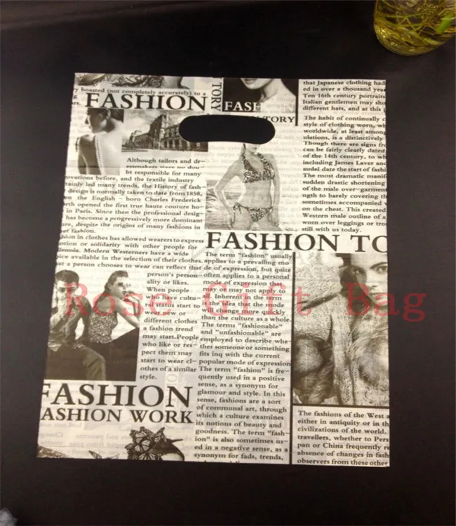 100pcs 25x35cm Newspaper Design Plastic Gift Bag Big Shopping Bags With Handle Favor Jewelry Clothing Boutique Packaging Bags
100pcs 25x35cm Newspaper Design Plastic Gift Bag Big Shopping Bags With Handle Favor Jewelry Clothing Boutique Packaging Bags